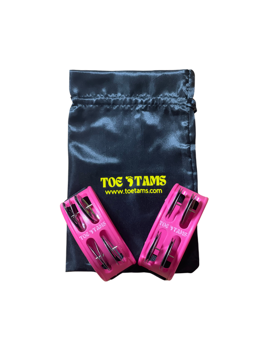 Pink Toe Tams Set