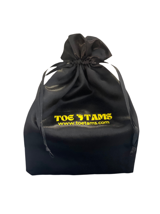 Toe Tams Handmade Drawstring Bag