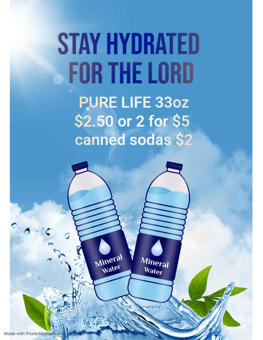 Bottle Water 33OZ